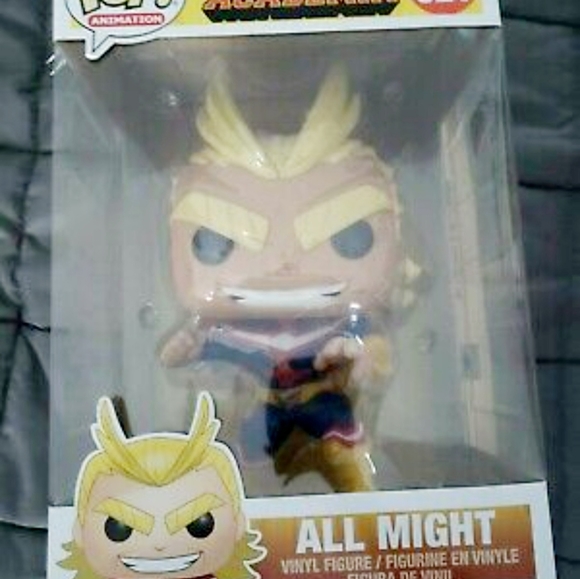 :* New 10" inch Funko Pop Animation : My Hero Academia 821 - All Might figurine - Picture 4 of 11